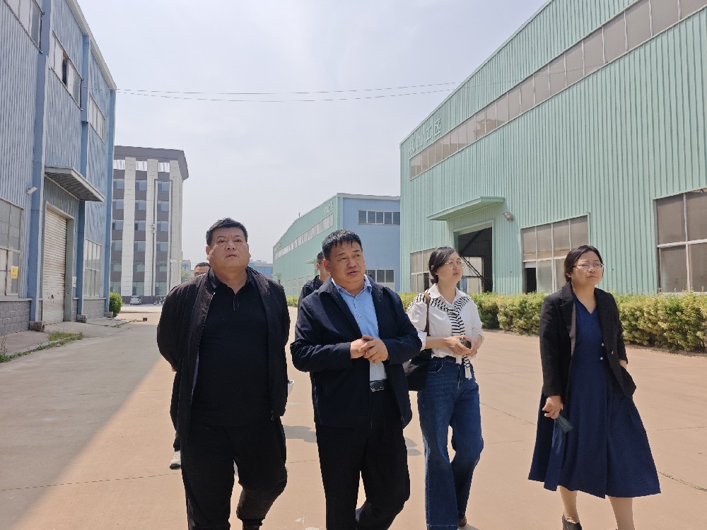 市供销社领导朱留宾一行莅临金自然调研指导